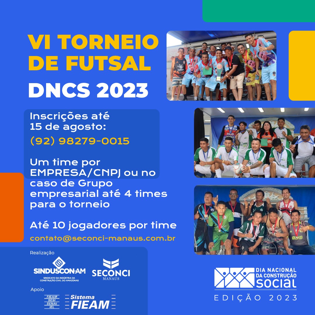 DNCS 2019 - 5º Torneio de Futsal - Seconci